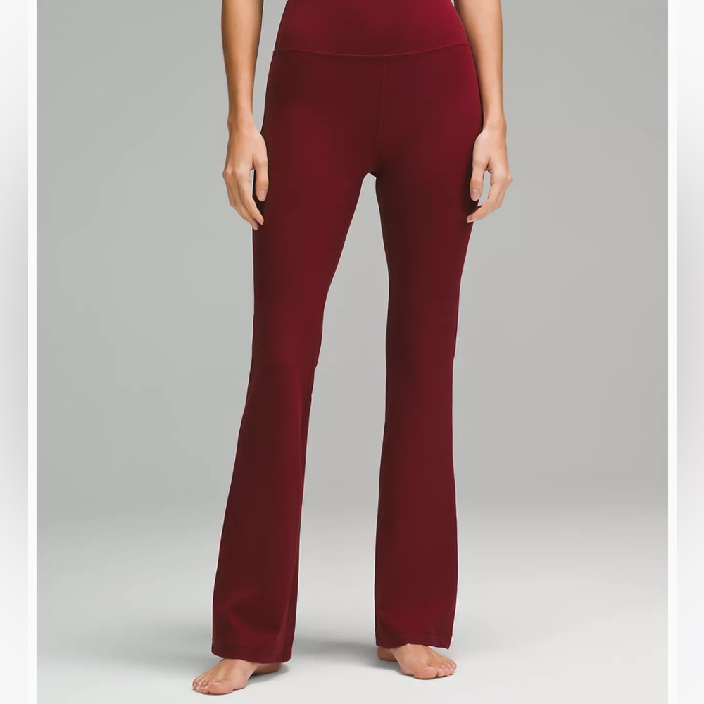 NWT Lululemon groove super high rise flare